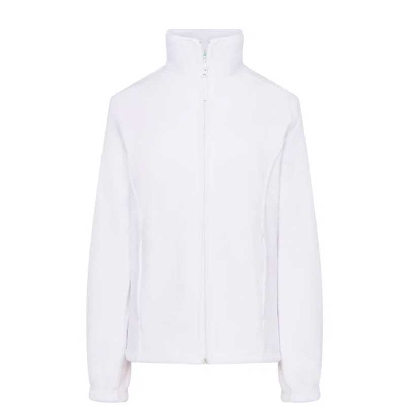 Жіноча бордова флісова кофта з під вишивку логотипу Жіноча бордова флісова кофта з під вишивку логотипу