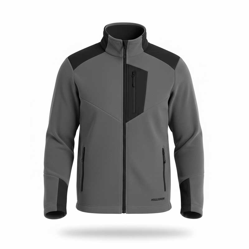 Чоловіча сіра кофта з флісу під нанесення логотипа. Теплий та зносостійкий одяг для офісу та складу. Чоловіча сіра кофта з флісу під нанесення логотипа. Теплий та зносостійкий одяг для офісу та складу.