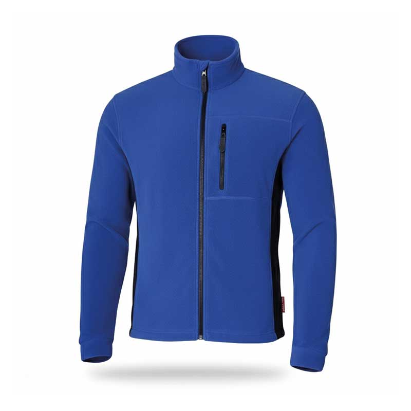 Чоловіча синя кофта з флісу під нанесення логотипа. Витривала основа для машинної вишивки. Чоловіча синя кофта з флісу під нанесення логотипа. Витривала основа для машинної вишивки.