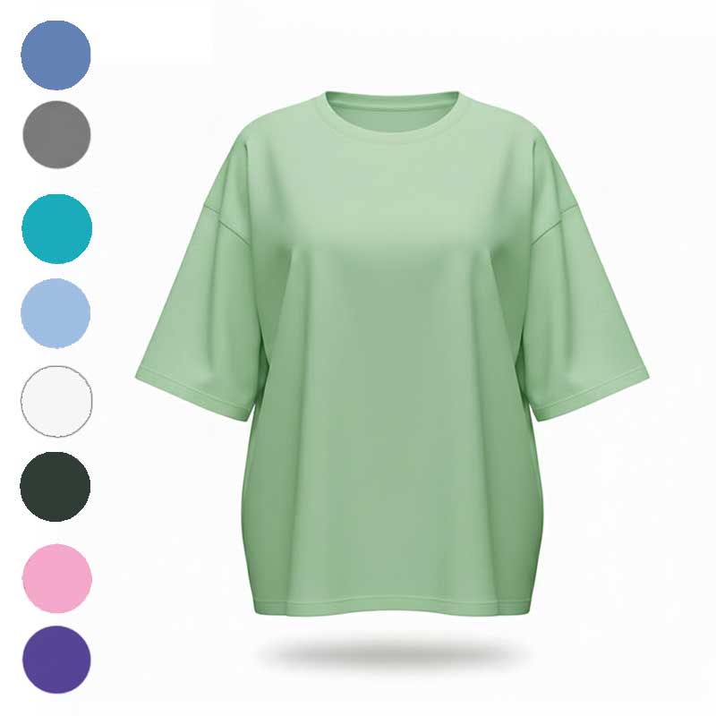 Світло-зелена футболка під нанесення бренду. Яскравий колір для весняних промо-акцій та спортивних команд. Світло-зелена футболка під нанесення бренду