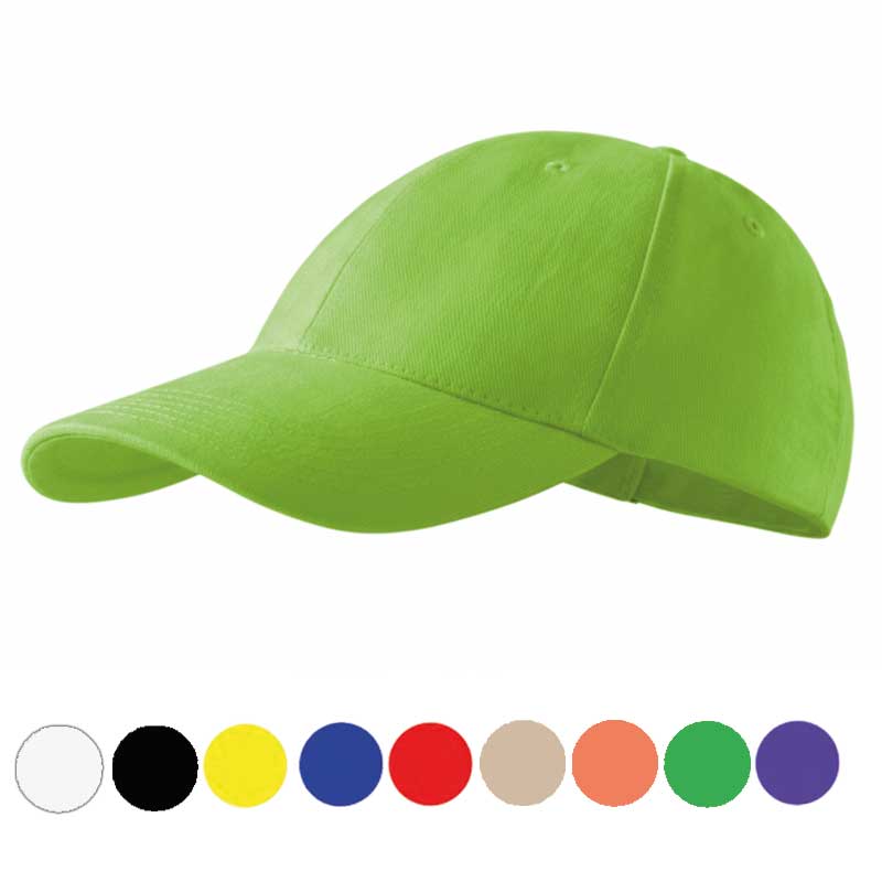 Яскрава салатова кепка з логотипом. Промо-бейсболка неонового кольору під друк для масових заходів. Яскрава салатова кепка з логотипом. Промо-бейсболка неонового кольору під друк для масових заходів.