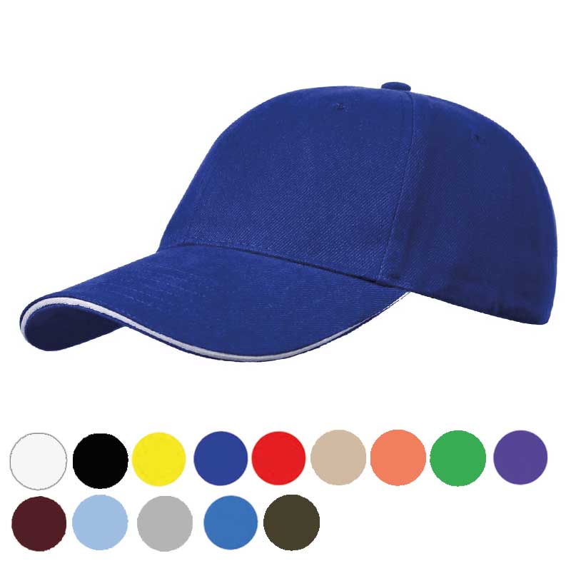 Синя кепка з коротким козирком під брендування. Замовити вишивку на кепках для спортивних команд. Синя кепка з коротким козирком під брендування. Замовити вишивку на кепках для спортивних команд.