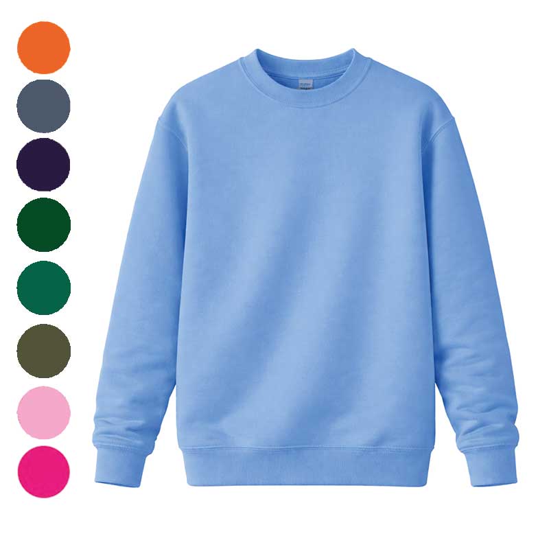 Синій світшот під нанесення бренду. Стійке брендування трикотажу від виробника Синій світшот під нанесення бренду. Стійке брендування трикотажу від виробника