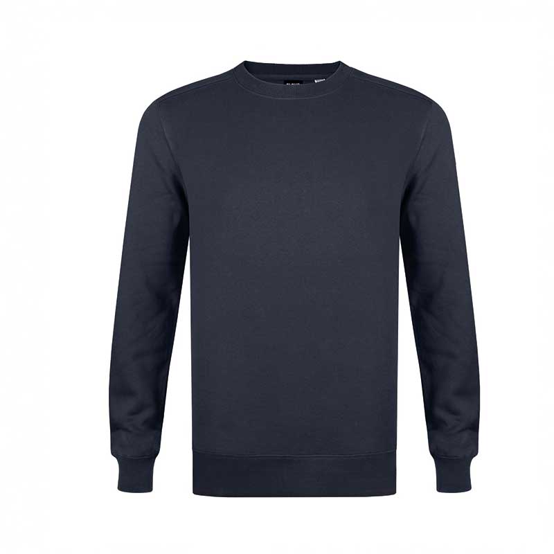 Темно-синій світшот з вишитим логотипом. Базовий корпоративний світшот для офісного персоналу. Темно-синій світшот з вишитим логотипом. Базовий корпоративний світшот для офісного персоналу.