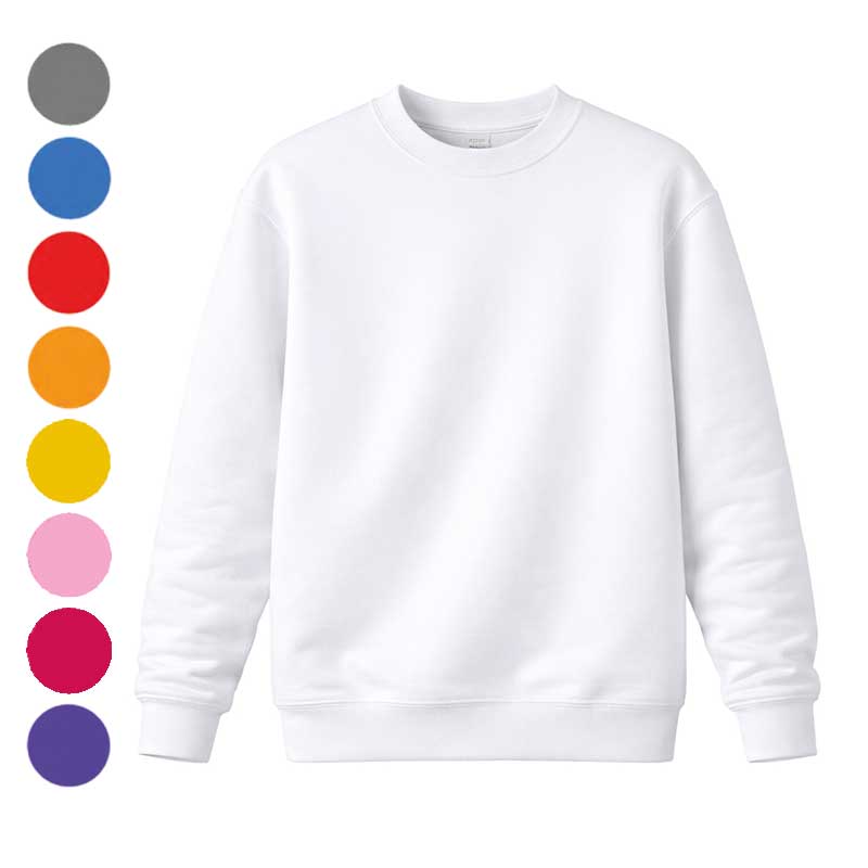 Білий світшот із вишитим логотипом. Преміальний корпоративний одяг для конференцій та виставок. Білий світшот із вишитим логотипом. Преміальний корпоративний одяг для конференцій та виставок.