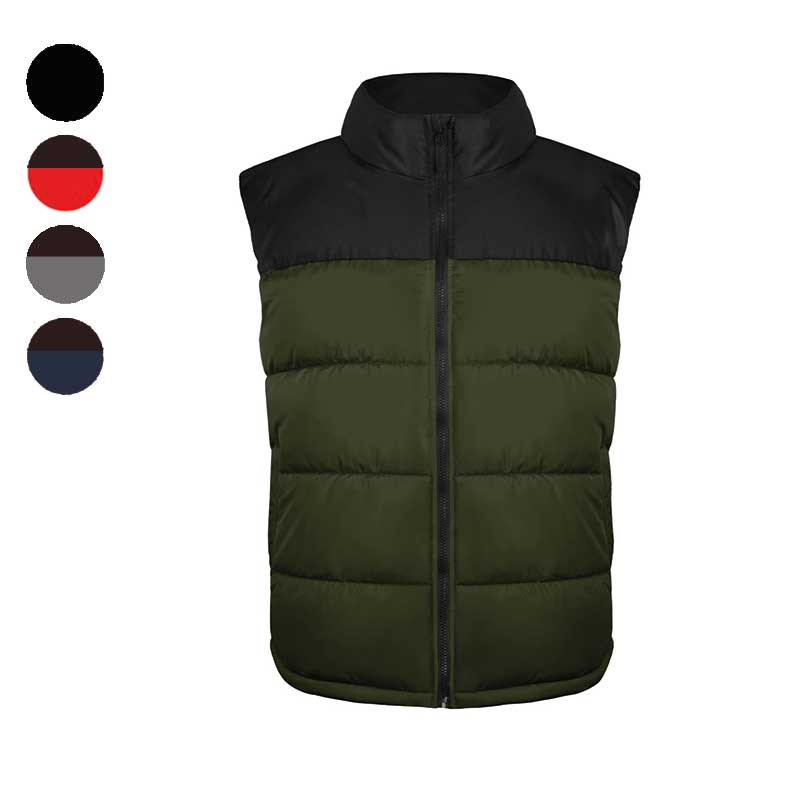 Утеплена зелена жилетка під брендування. Якісне пошиття безрукавок із нанесенням бренду в Києві та з доставкою по Україні Утеплена зелена жилетка під брендування. Якісне пошиття безрукавок із нанесенням бренду в Києві та з доставкою по Україні