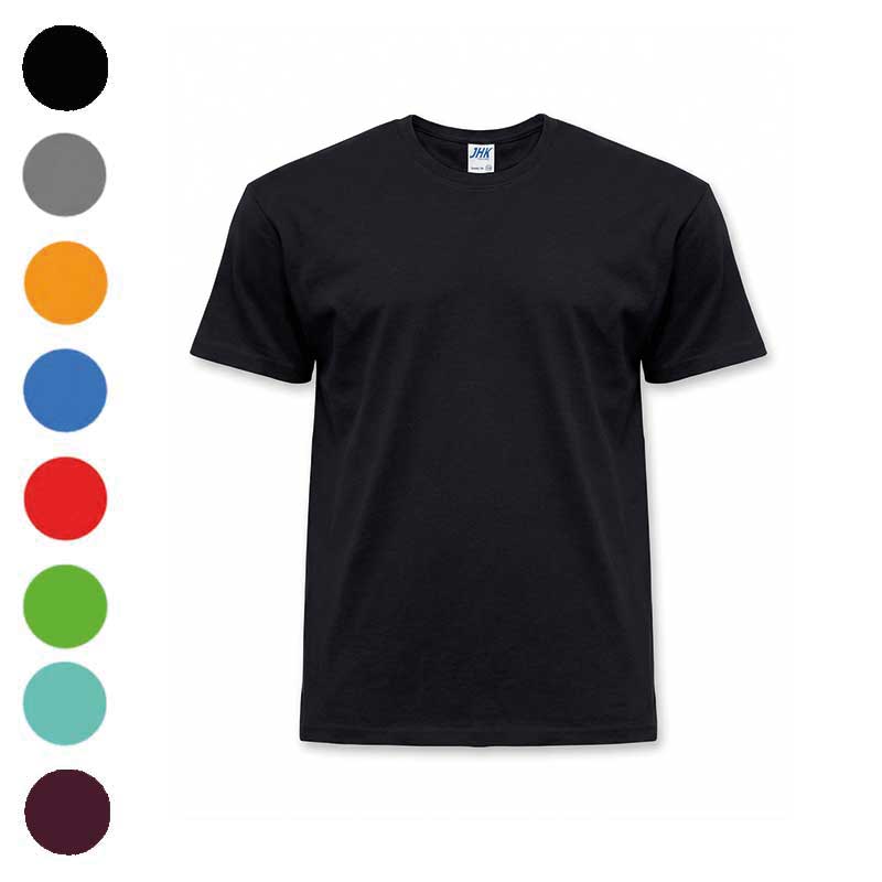 Чорна та Палітра різнокольорових футболок під брендування. Приклад корпоративного одягу в різних відтінках для івентів та мерчу. Чорна та Палітра різнокольорових футболок під брендування. Приклад корпоративного одягу в різних відтінках для івентів та мерчу.